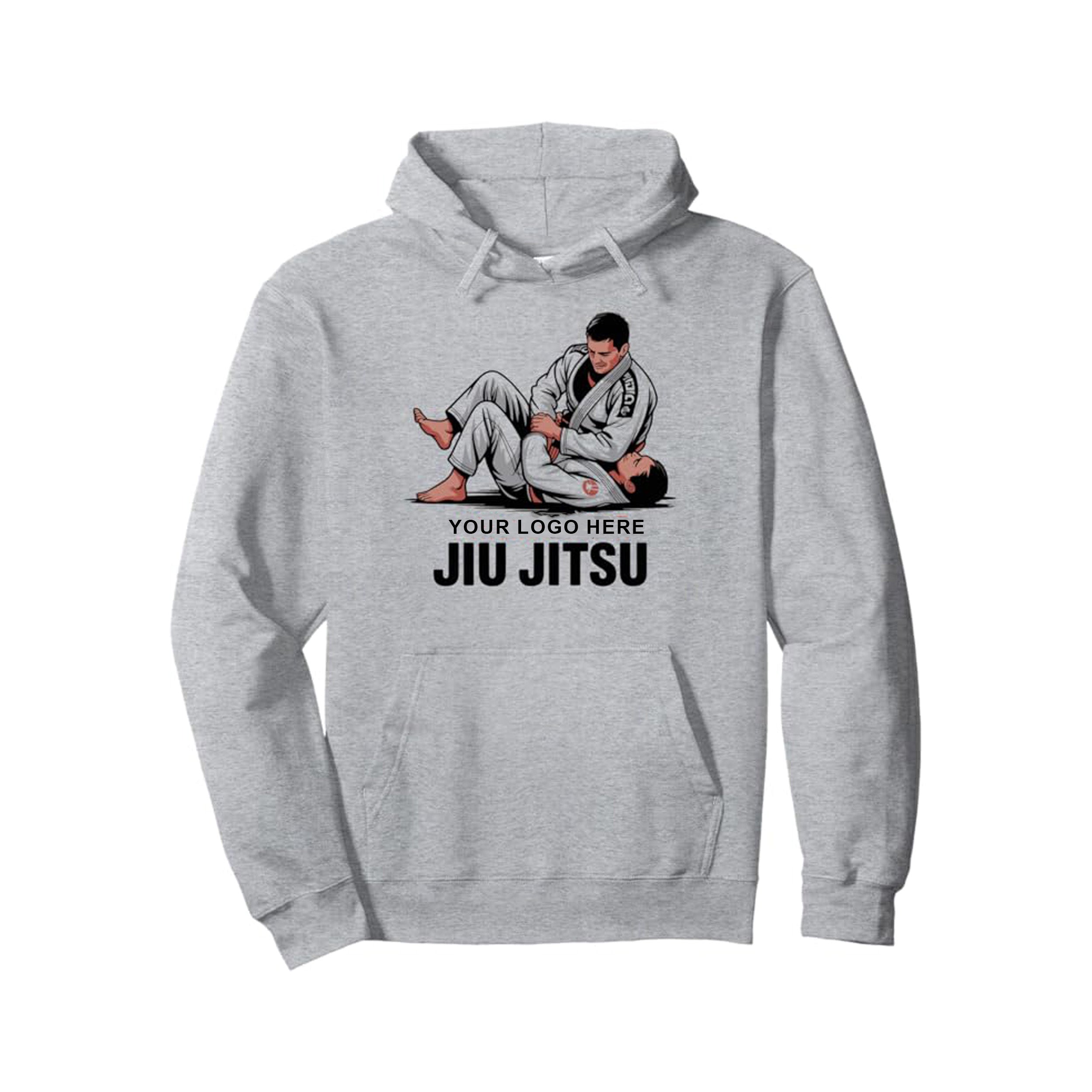 champions chase Gray Bjj Hoodies