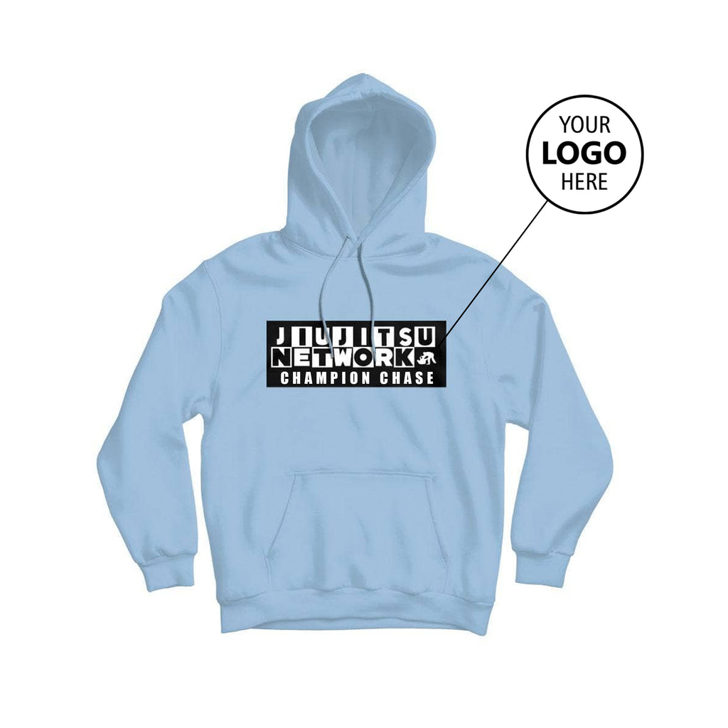 champions chase Blue Bjj Hoodies
