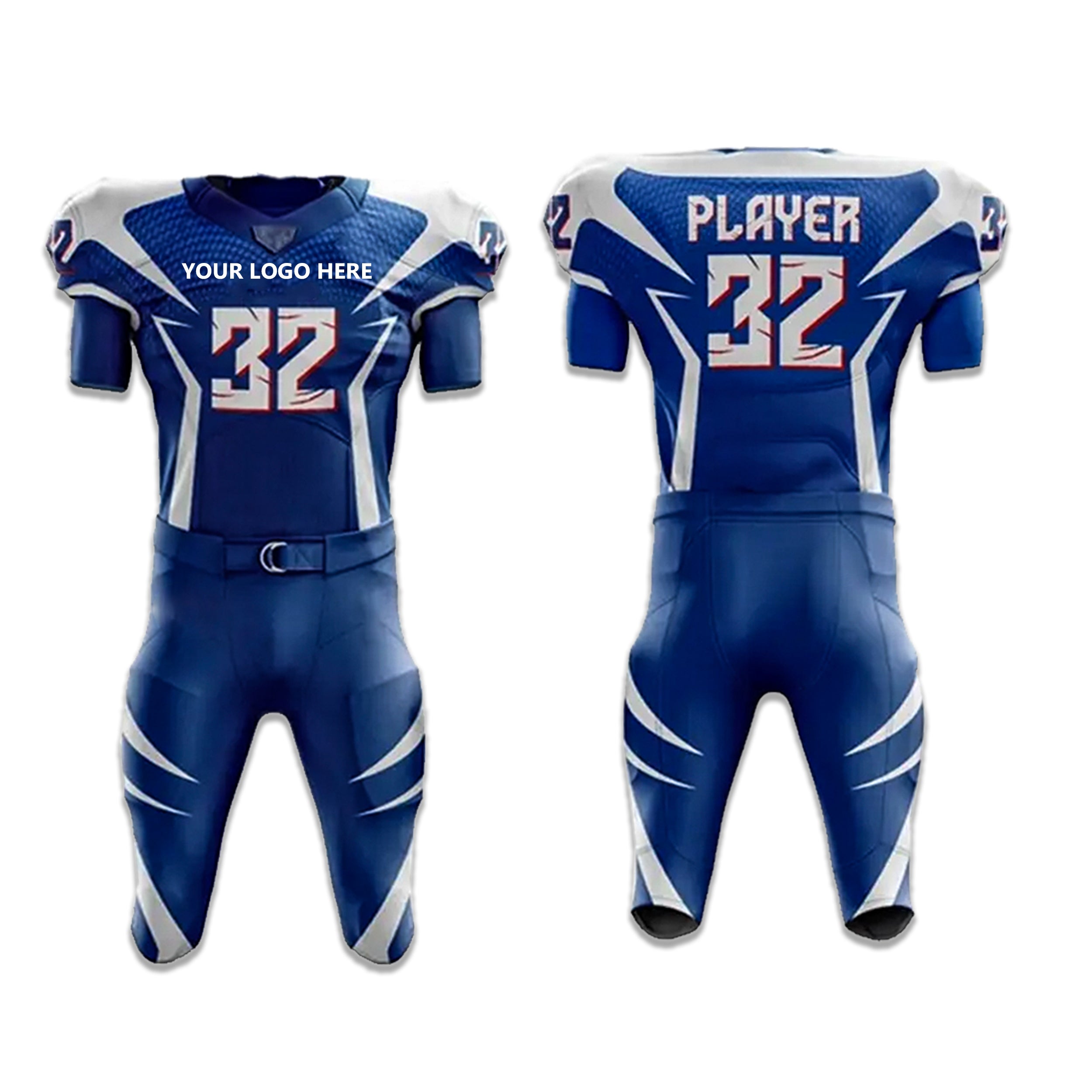 champions chase AMERICAN FOOTBALL UNIFORMS