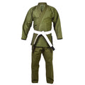 champions chase -Olive Green Brazilian Jiu Jitsu BJJ Kimono Uniform Gi - Kids Adult Unisex (Copy)