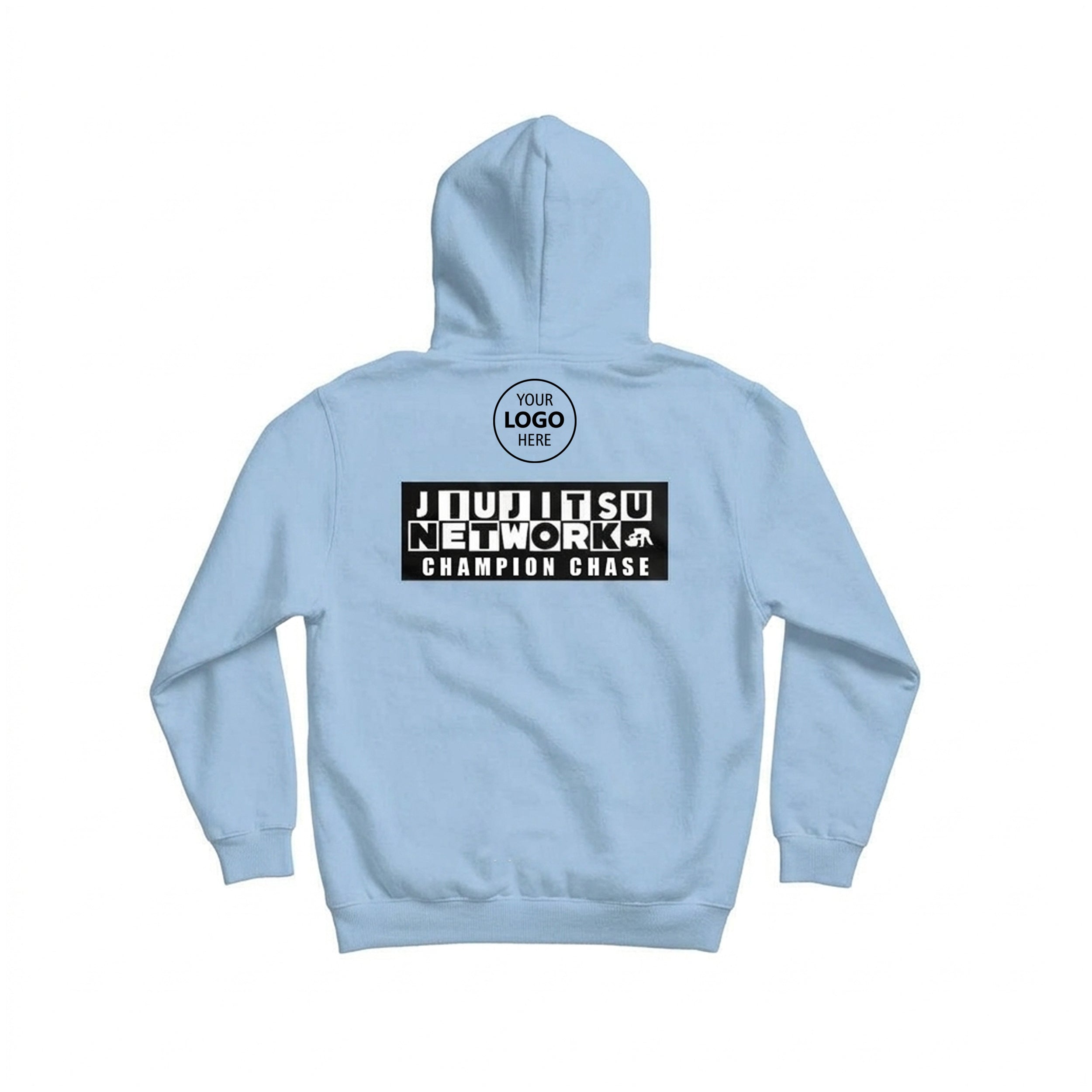 champions chase Blue Bjj Hoodies