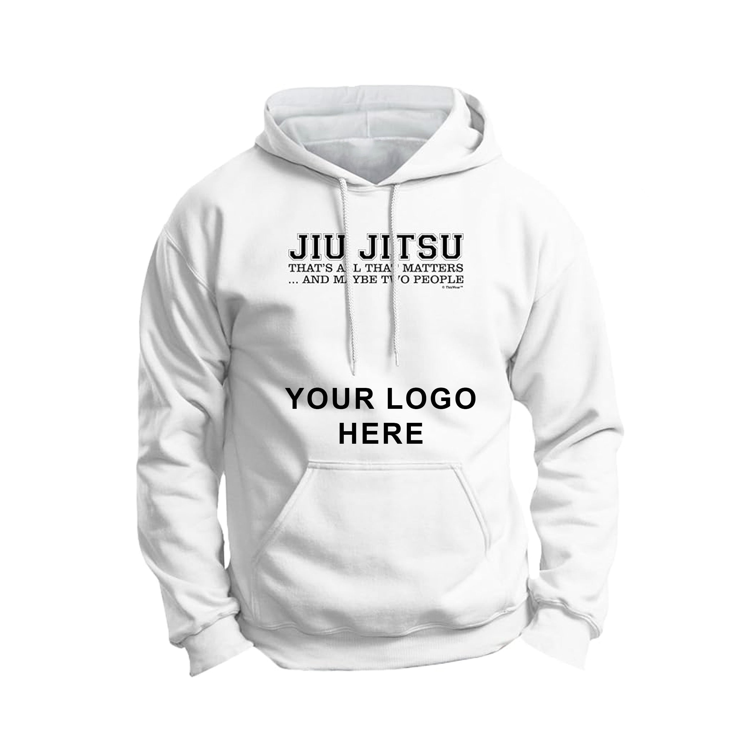 champions chase White Bjj Hoodies