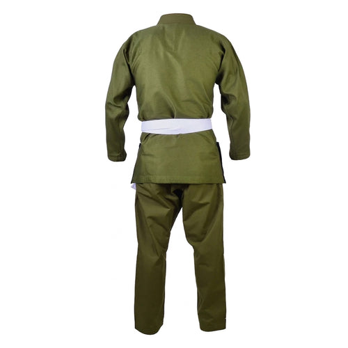 champions chase -Olive Green Brazilian Jiu Jitsu BJJ Kimono Uniform Gi - Kids Adult Unisex (Copy)