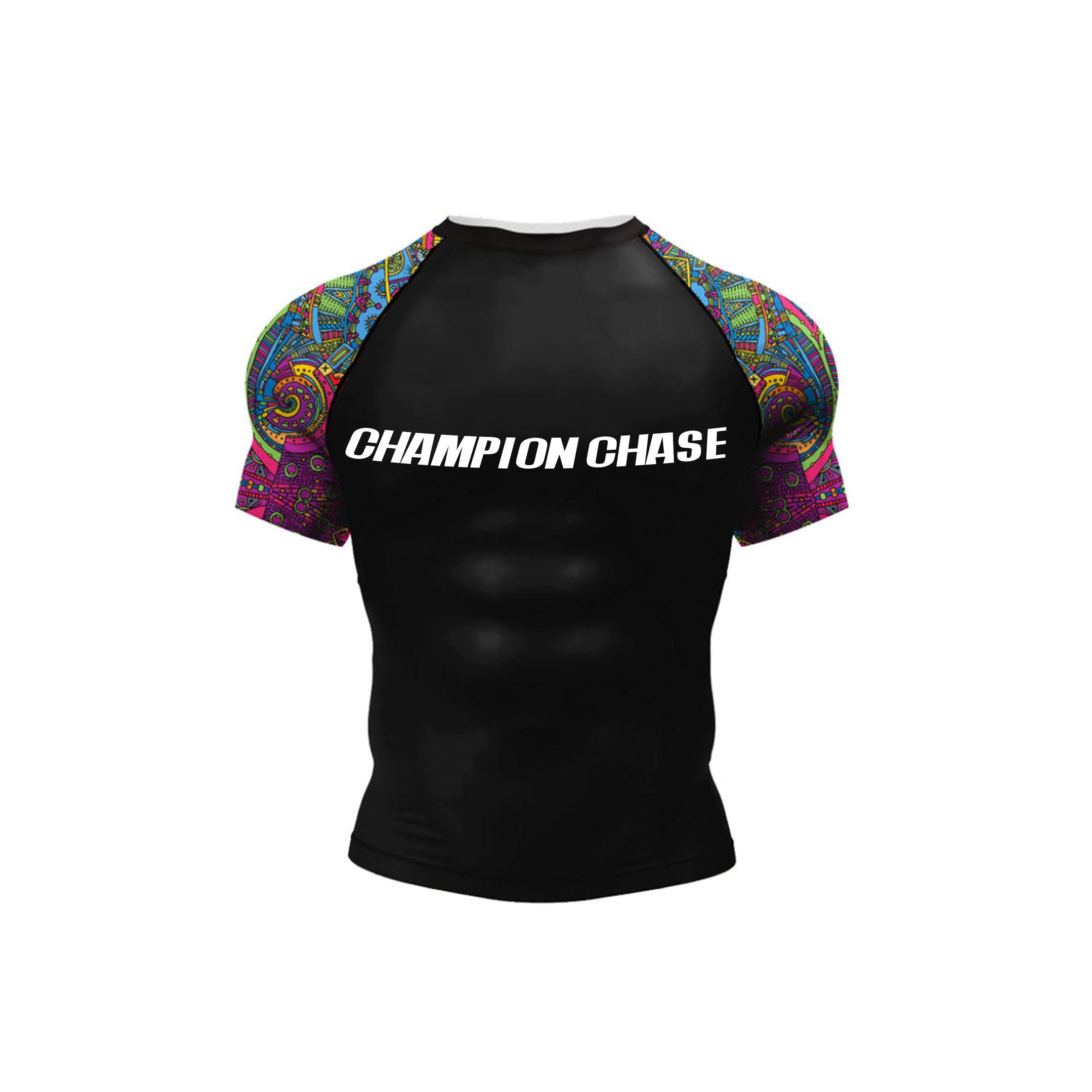 champions chase Sublimated Rashguard Half Sleeves